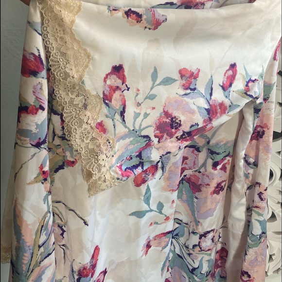 In Bloom Jonquil | floral robe midi length M/L - Picture 6 of 7